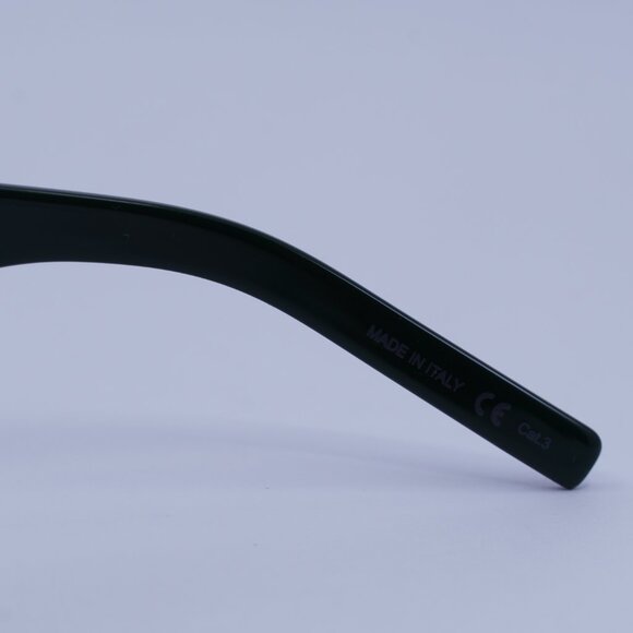 Saint Laurent SL 51 B SLIM 005 Sunglasses Green Square Frame, Black Lenses - Picture 7 of 10